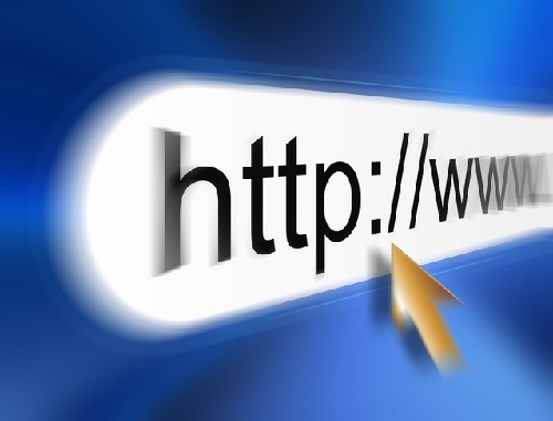 a website address bar